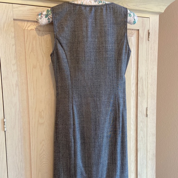 Love Moschino Wool V-Neck Wrap Dress | Size 4 - Picture 5 of 11